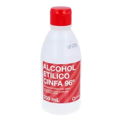 Alcohol 96 Cinfa 250ml - Antiséptico Desinfectante