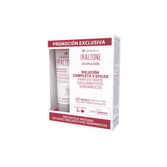 Iraltone DS Emulsión Normalizante Anti-escamas 30ml + Champú DS 75ml