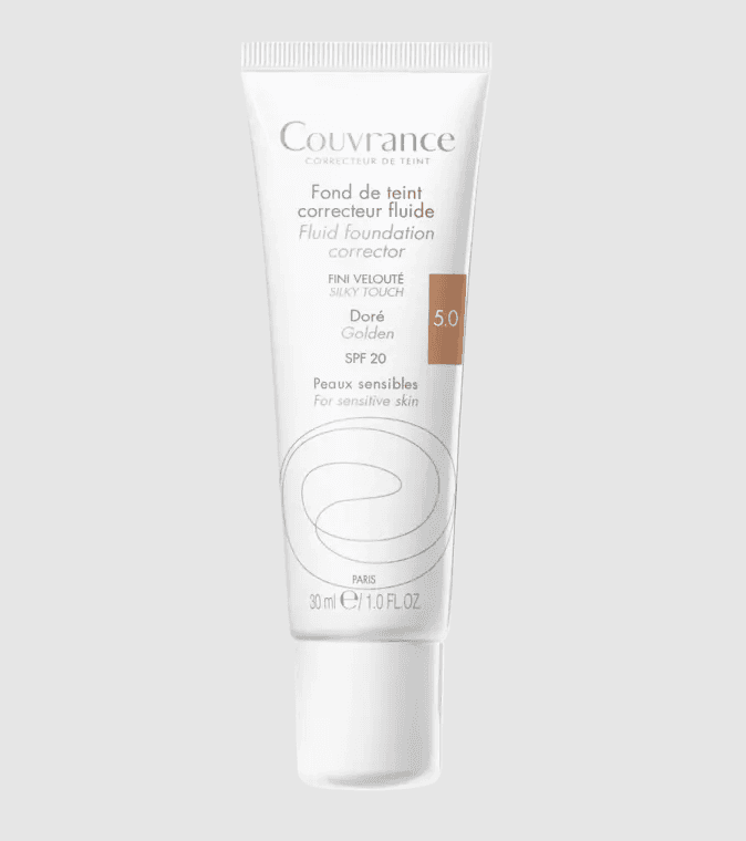 Avene Maquillaje Fluido Couvrance Dorado SPF 15
