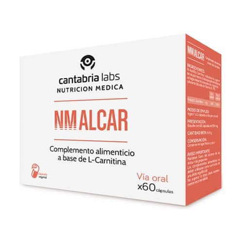 Cantabria Labs - NM Alcar 500mg 60 cápsulas